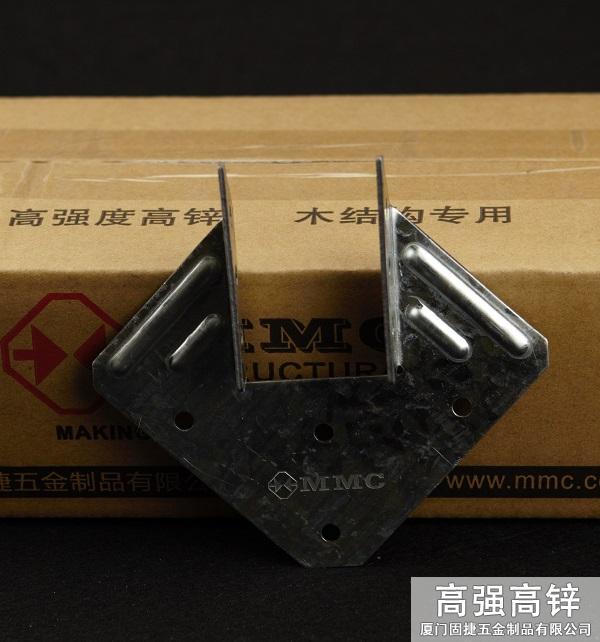 RT15A-45_颶風(fēng)卡件-菱形連接件-抗風(fēng)構(gòu)件-龍骨與橫梁連接件-木屋金屬連接件